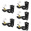 5pcs Guitar Hanger Ukulele Wall Hook Alloy 10
