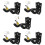 5pcs Guitar Hanger Ukulele Wall Hook Alloy 8