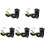 5pcs Guitar Hanger Ukulele Wall Hook Alloy 2