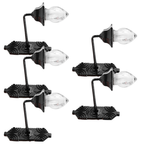 20Pièces Mini Lampes Murales Lumineuses Multicolores Décor Mini Maison