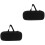2Pcs Compact Black Microphone Handbag Wear-Resistant Storage Organizer 3