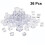 36Pcs Simulation Ice Cubes Acrylic Transparent For Photography 5