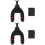2Pcs Black Guitar Hooks Wall-Mounted Durable Guitar Holders 5