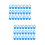 2000Pcs Blue Durable Plastic Crochet Stitch Markers for Knitting Hooks 7