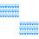 2000Pcs Blue Durable Plastic Crochet Stitch Markers for Knitting Hooks 6