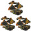 3 Sets Simulation Volcano Model Sandbox Toy Artificial Landscape Decor 4