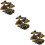 3 Sets Simulation Volcano Model Sandbox Toy Artificial Landscape Decor 11