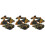 3 Sets Simulation Volcano Model Sandbox Toy Artificial Landscape Decor 6