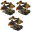 3 Sets Simulation Volcano Model Sandbox Toy Artificial Landscape Decor 5