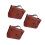 3Pcs Light Brown PU Vintage Book Covers Bible Study Carry Cases 8