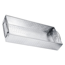 2Pièces Panier Égouttoir Baguettes Acier Inoxydable Design Simple