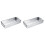 2Pcs Metal Chopsticks Spoon Storage Box With Drainer 3