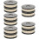10Pcs Multipurpose Black Bike Chain Oiling Tool Roller Design 11