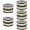 10Pcs Multipurpose Black Bike Chain Oiling Tool Roller Design 10