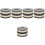 10Pcs Multipurpose Black Bike Chain Oiling Tool Roller Design 4