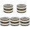 10Pcs Multipurpose Black Bike Chain Oiling Tool Roller Design 2