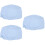 3Pcs Sky-Blue Toddler Crib Sheets Soft Microfiber Mattress Protectors 8