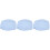 3Pcs Sky-Blue Toddler Crib Sheets Soft Microfiber Mattress Protectors 5