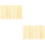 200 Pcs Sticks Double Head Scratch Paper Pens 6