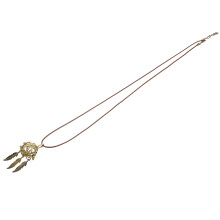 2Pcs Dream Catcher Pendant Necklace Women Alloy Neck Chain Multi Color