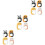 12Pcs Creative Panda Desk Bag Hooks Anti-Slip Plastic Hanging Hooks 5