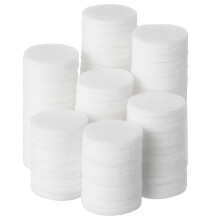 1000Pcs White Cotton Aroma Diffuser Pads Essential Oil Necklace Refill