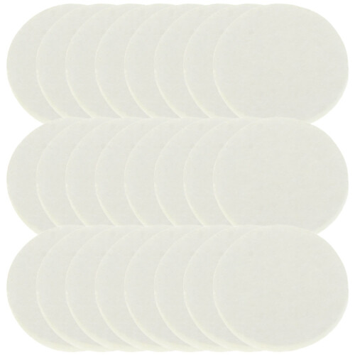 1000Pcs White Cotton Aroma Diffuser Pads Essential Oil Necklace Refill 1