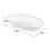 16Pcs White PP Plastic Fruit Trays Practical Snack Storage Baskets 11