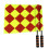 4Pièces Drapeaux Main Arbitre Football Résistants Assorti 1