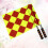 4Pièces Drapeaux Main Arbitre Football Résistants Assorti 10