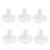 36St Rubber Golf Tees Wit Voor Driving Range En Mat Accessoire Set 1
