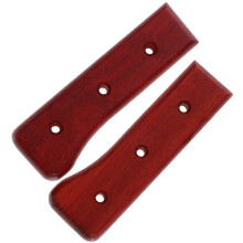 Wooden Knife Handle Replacement Durable Red Pear Wood Ergonomic NonSlip Grip for Cleavers