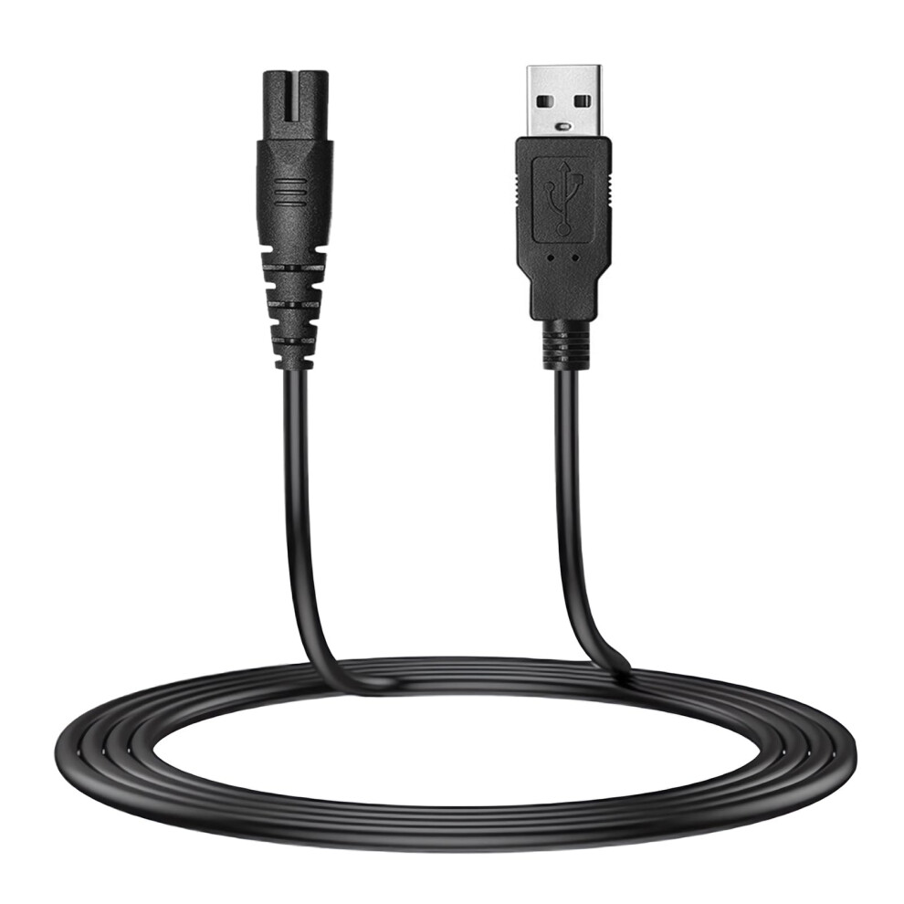 Black Charger Cable For Philips Sonicare With Fast Stable Charging And Safe Power Protection,