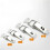 2PC Heavy Duty Toggle Latch with Secure Locking for Toolbox and Crate, Spring Loaded Design 5