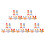 100St Push Thumbtacks Visgraat Hars Voor Korkbord 2
