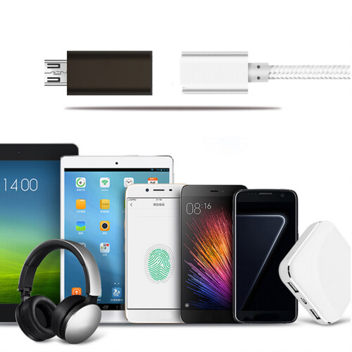 2 8-Pin Vrouwelijke Micro USB Kabel Smartphone Tablet 2