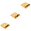 3Sets Duurzame Schaaksets Met Vouwbaar Bord Multi 5