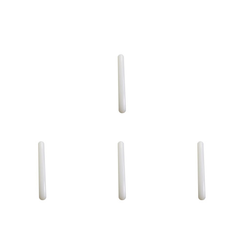 4Pcs White Nonstick Plastic Rolling Pins Dough Pastry Rollers 2