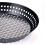 3Pcs Black Non-Stick Bbq Folding Pizza Baking Pan 4
