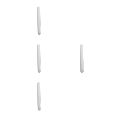 4Pcs White Nonstick Plastic Rolling Pins Dough Pastry Rollers 1