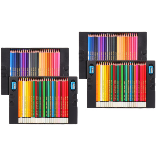 2Sets Multi Kleurpotloden Waterverf Ergonomisch Stevig Set 2
