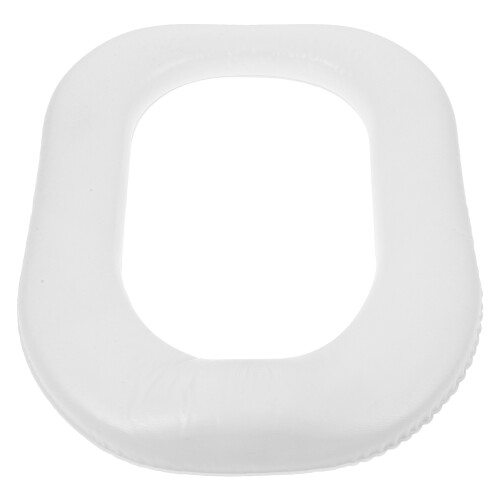 3St PU Toiletzitkussen Wit Universeel Badkamer Accessoire