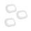 3St PU Toiletzitkussen Wit Universeel Badkamer Accessoire 7