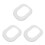 3St PU Toiletzitkussen Wit Universeel Badkamer Accessoire 5