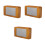 3St Billiard Pool Cue Tip Schuurtool Hout Roestvrij Handgreep 4