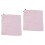 2Stk Rosa Kinderbademantel Hautfreundlichem Material Mit 4