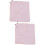 2Stk Rosa Kinderbademantel Hautfreundlichem Material Mit 7