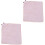 2Stk Rosa Kinderbademantel Hautfreundlichem Material Mit 3