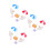 3Sets Resin Mini Beach Accessories Set for Dollhouse Multi-Color Decor 7