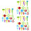 72Pcs DIY Plasticine Tools Assorted Colors Clay Mould Set for Kids 6